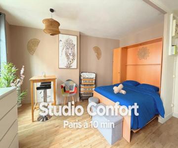 Studio Confort & Calme - Paris à 10 Min