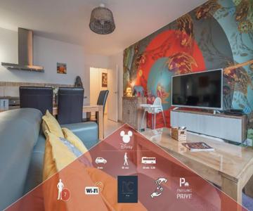 *Disneyland-Paris* 7pers, Wifi, Parking, Netflix