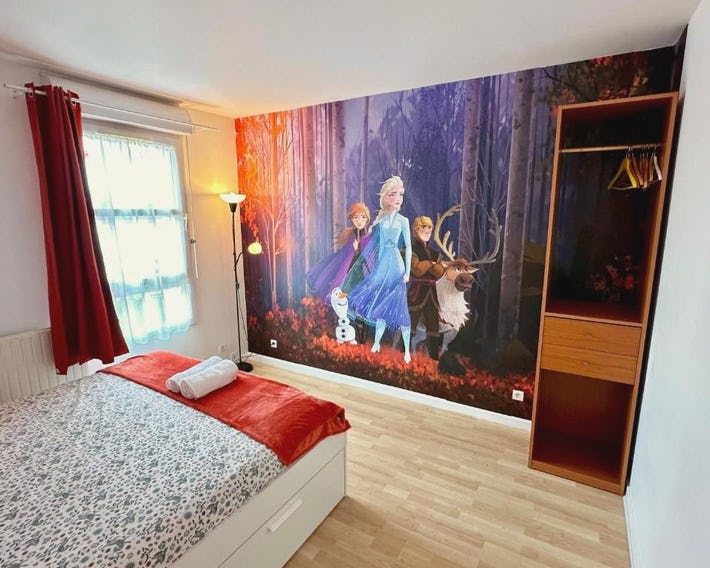 Duplex Le G - Reine des neiges 10 min Disney Paris