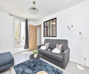Authentic Apartment - 1br-5p - La Villette