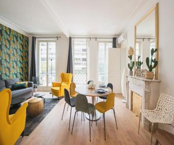 2 BR Appartement Near Tour Eiffel & Trocadéro