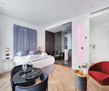 Charming private room - 2P - Les halles
