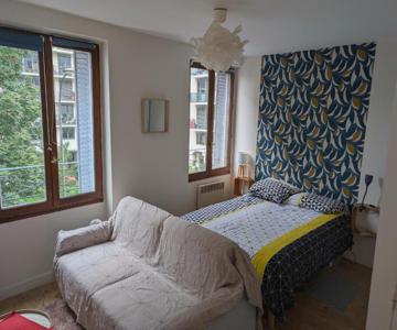 Studio Paris buttes Chaumont