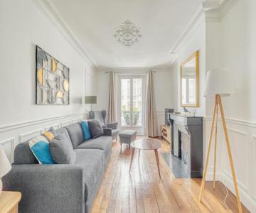 Eiffel Tower 10 Minutes 1br Renovated