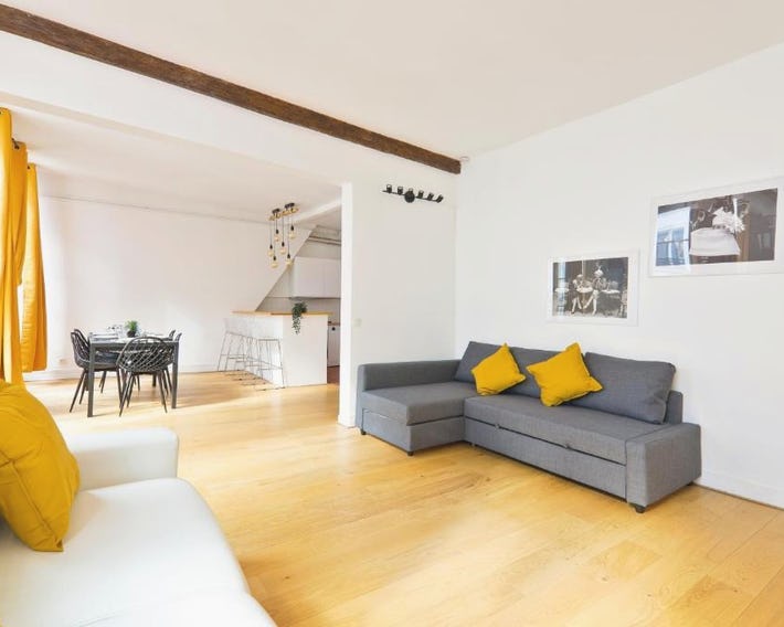 Appartement Mezzanine Quartier Chatelet les Halles 4 Free Netflix