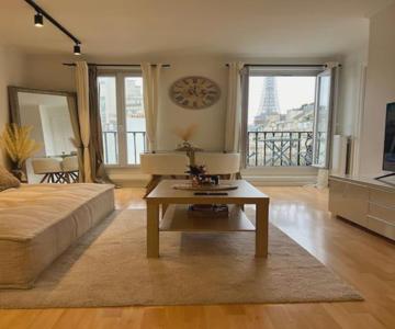 Appartement Paris Vue Tour Eiffel Trocadéro