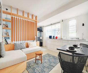 Cosy and intimate Studio - 1BD 2P - Oberkampf