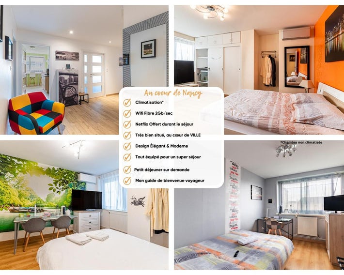 Chambre d'hôtes Au Coeur De NancyB&B proche gare de Nancy