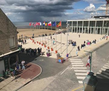 Vue mer à Arromanches