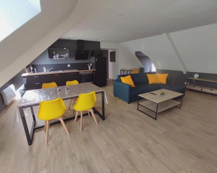 Appartement 5 Cherbourg centre avec NETFLIX et WIFI