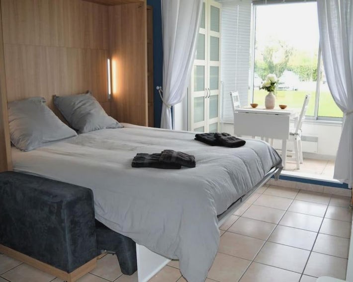 Le Petit Matelot, studio fonctionnel avec loggia