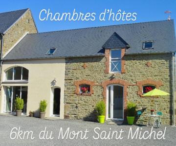 Le Relais de la Hardiesse 6km Mont St Michel - Chambres d'hôtes et gites