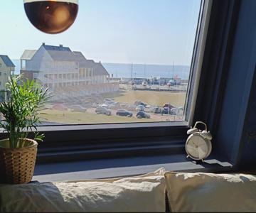 Studio neuf vue mer Marina Deauville