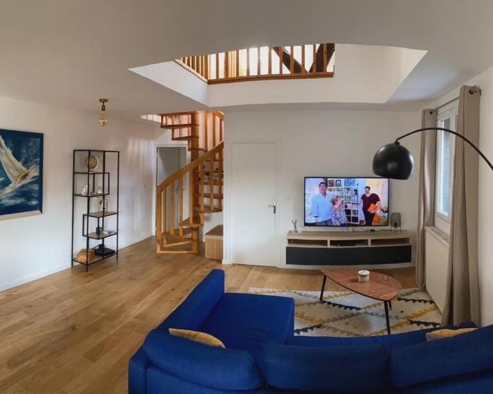 Appartement duplex centre Dieppe-Le perchoir St Jacques-3 chambres