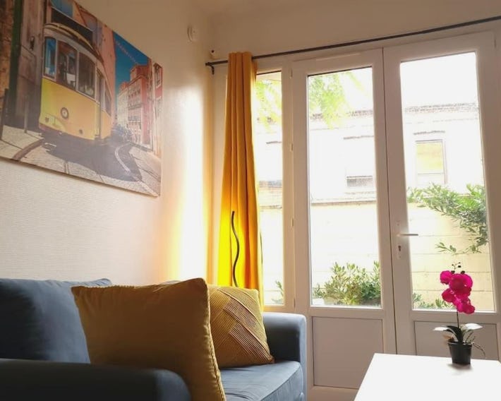 App 1- Studio Lumineux et Jardin Hyper-Centre 5min gare