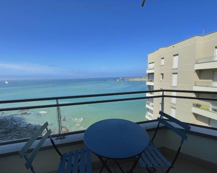 Charmant T2 en front de mer, 4 pers., ascenseur, garage, Wi-Fi - FR-1-361-383