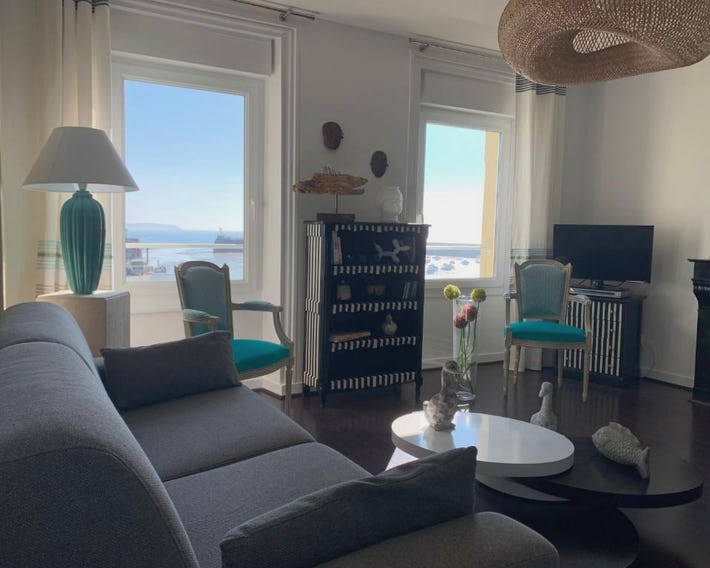 Appartement Villa Chausey, vue sur le port