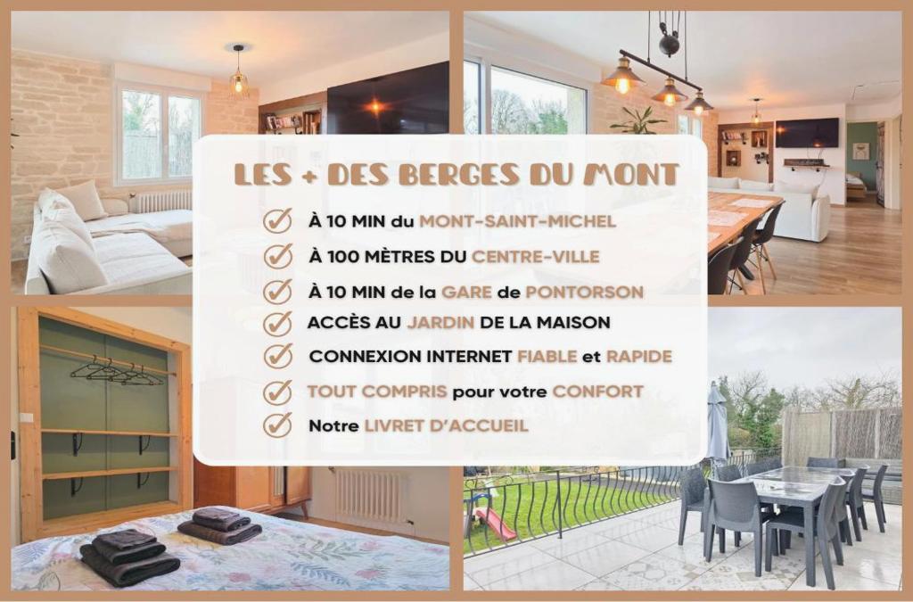 Aux Berges Du Mont - 10 min Mont-Saint-Michel, Jardin & Parking