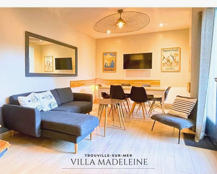 Villa Madeleine rénovée plage hyper centre