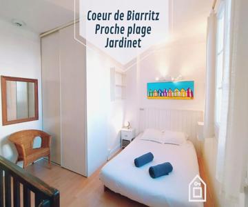 Lalanne Btz, Duplex Jardinet Près De La Plage