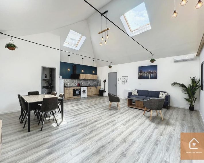 Le Loft Climatisé - 6 personnes - Entrée autonome