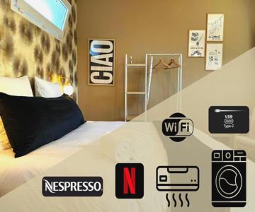 Studio Alba - Confort moderne - Terrasse - Parking gratuit - Non fumeur