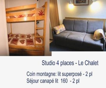 Le Chalet - Piscine - Studio Pour 4 Personnes 704