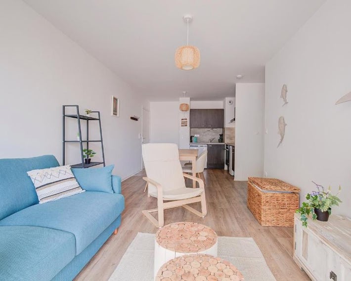 Ressourcez-vous dans ce bel appartement à Lacanau