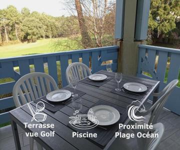 Vue Golf Dans Résidence Nature sympalappart