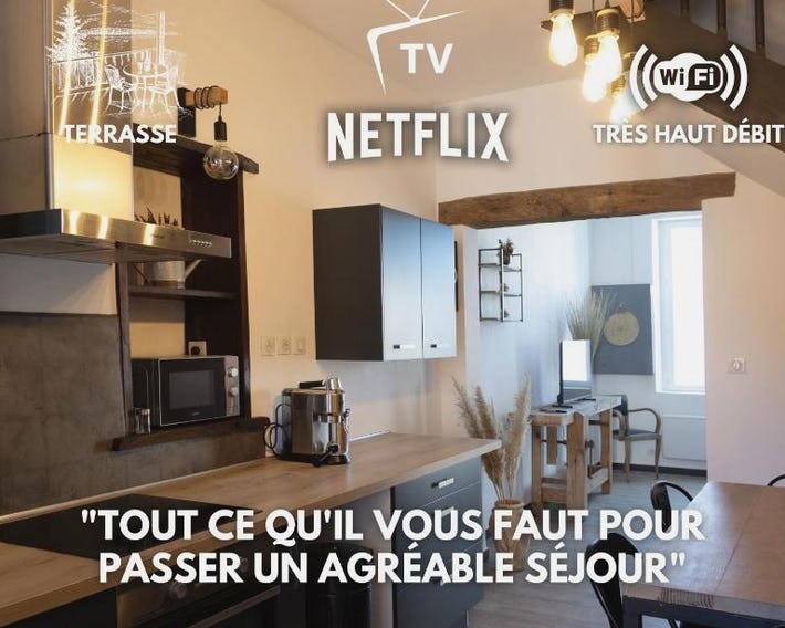 Maison COSY et CHALEUREUSE au centre ville