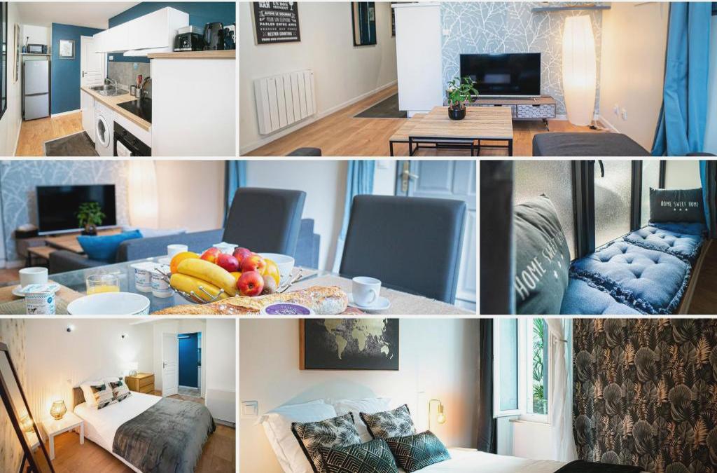 ONLOC - Proche Halles Appart - 2 chbres - Parking