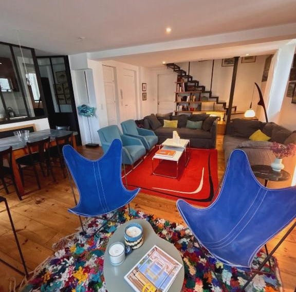 Duplex T5 au pied de la plage