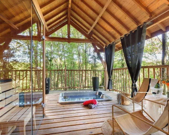 Cabane-Spa - Cyprès si Haut