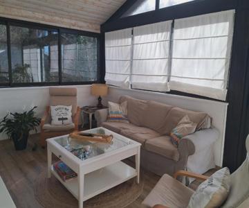 Le Chalet d'Isabelle-sur la vélodyssée-drap-serviette