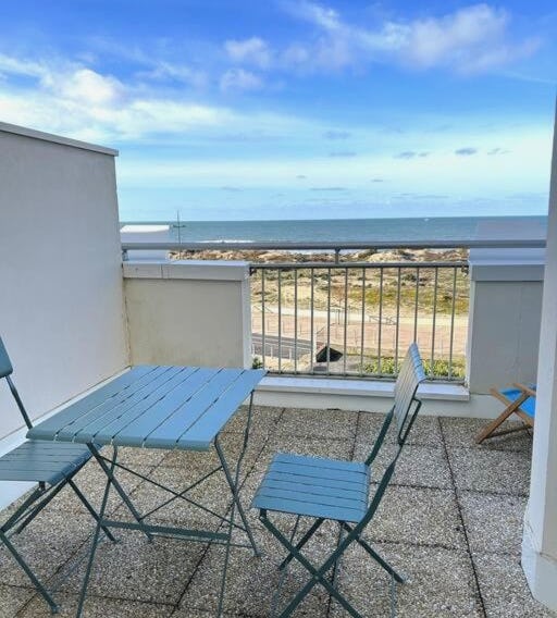 Appartement studio vue mer