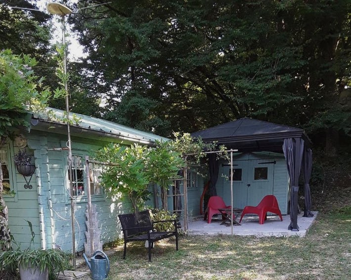 Le chalet de la grenouille verte