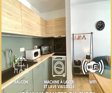 Studio Calme Avec Balcon Quartier Gare