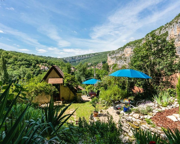 Un Jardin Dans La Falaise