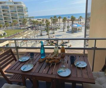 Appartement face à la mer canet en Roussillon
