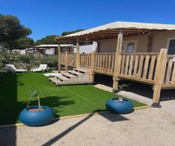 Mobil home Canet Roussillon 4 étoiles le Mar Estang 8 pers