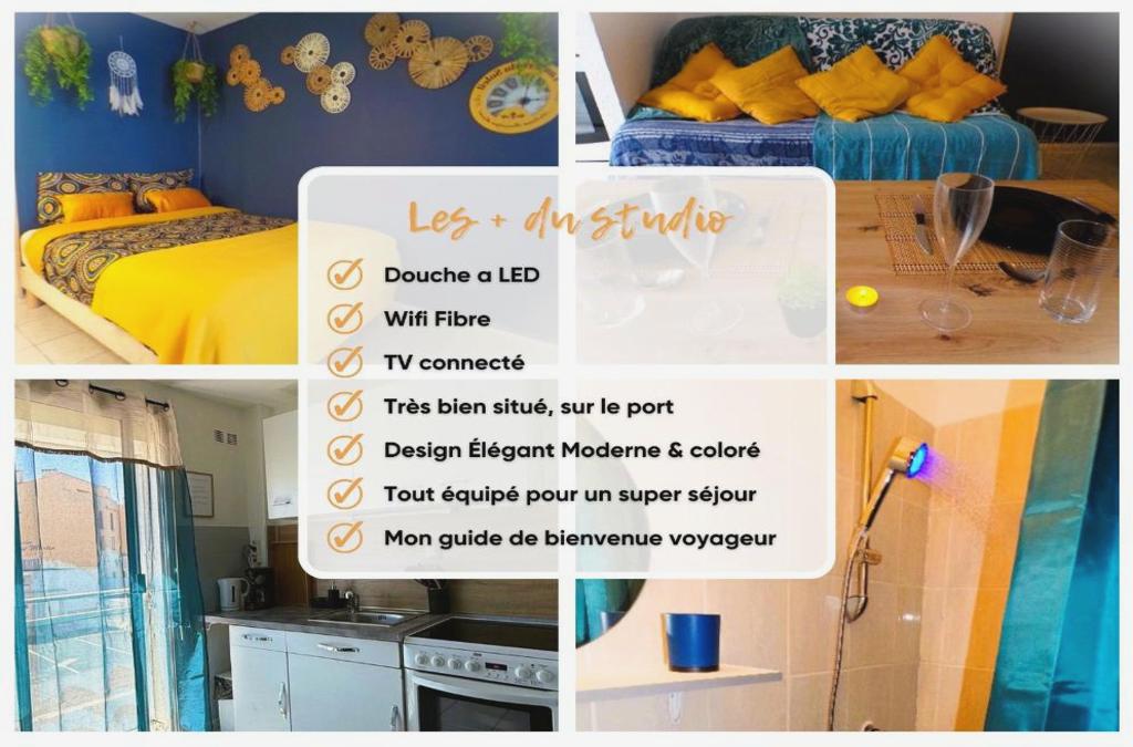 Studio cosy sur le port
