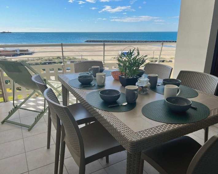 En front de Mer, Magnifique Appartement 6 pers.