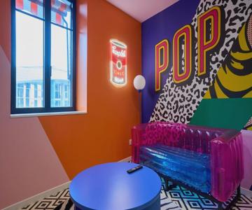 La Villa Orange - POP'ART - proche cité médiévale et centre ville à pied