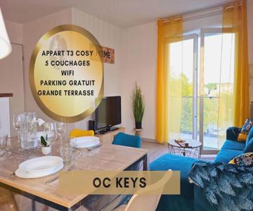 L'évasion Carcassonnais Avec Terrasse 2 Places De Parking Privée