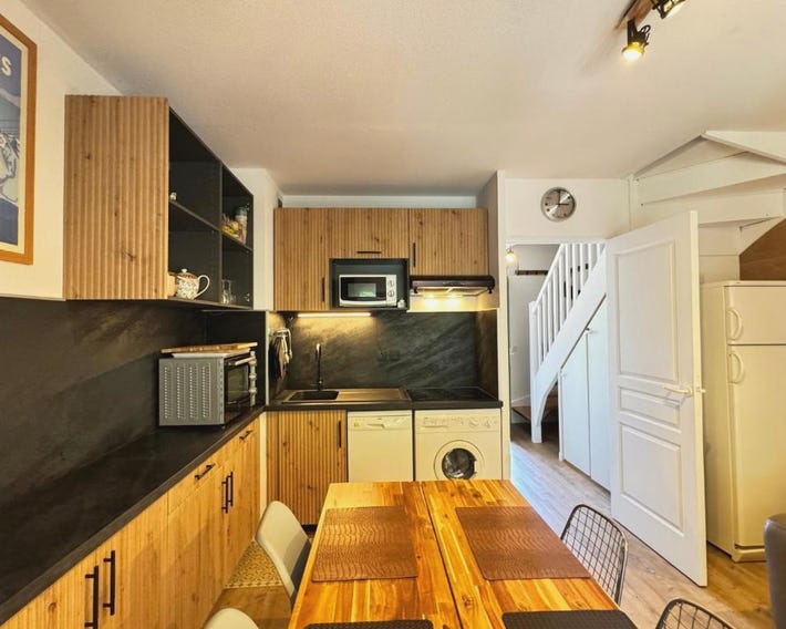 Duplex 2 chambres 47m2 pour 6pers Parking Balcon
