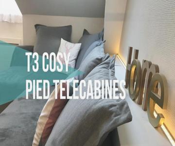 Au Pied Du Télécabine, T3 50m2 Pour 8 Personnes.