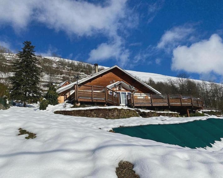 Chalet avec vue panoramique