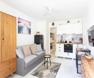 Chez James - Superbe studio avec piscine et plage à proximité