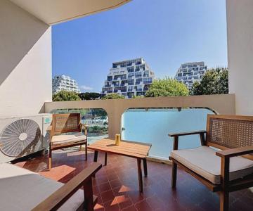 Appartement spacieux 2 chambres proche mer