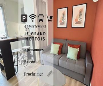 050 - Le Grand Mottois Studio, 2pers - 100m plage